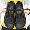 Men's Summer Mesh Breathable Casual Stitched Hollow Sandals W073